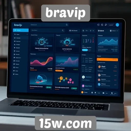 explorando a interface amigável do bravip
