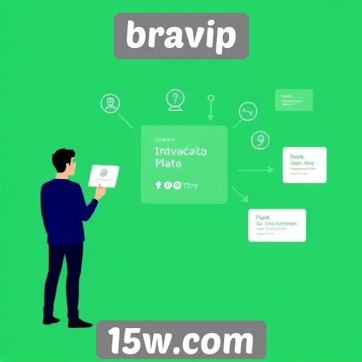 Navegação intuitiva no site Bravip