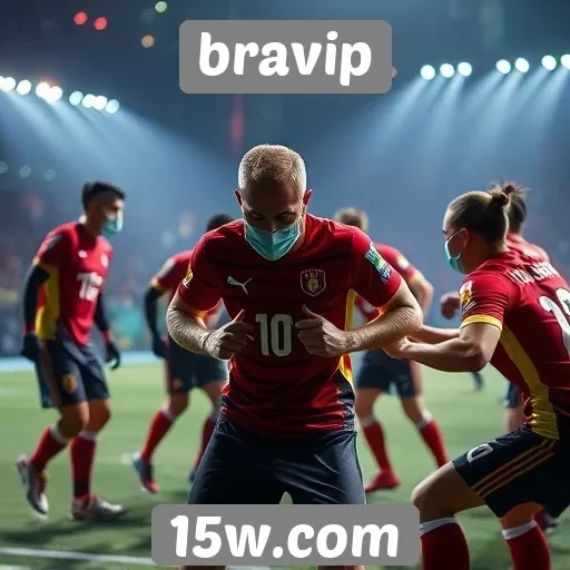 A experiência de jogos em equipe no site Bravip